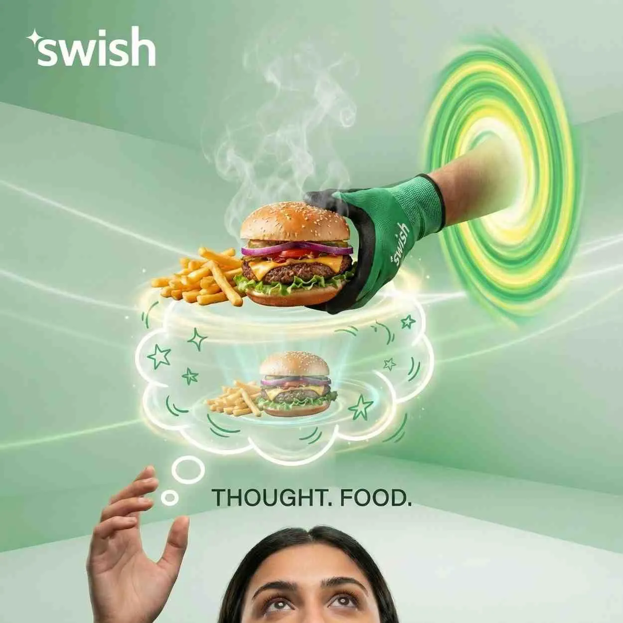 Swish creative ad - Food delivery