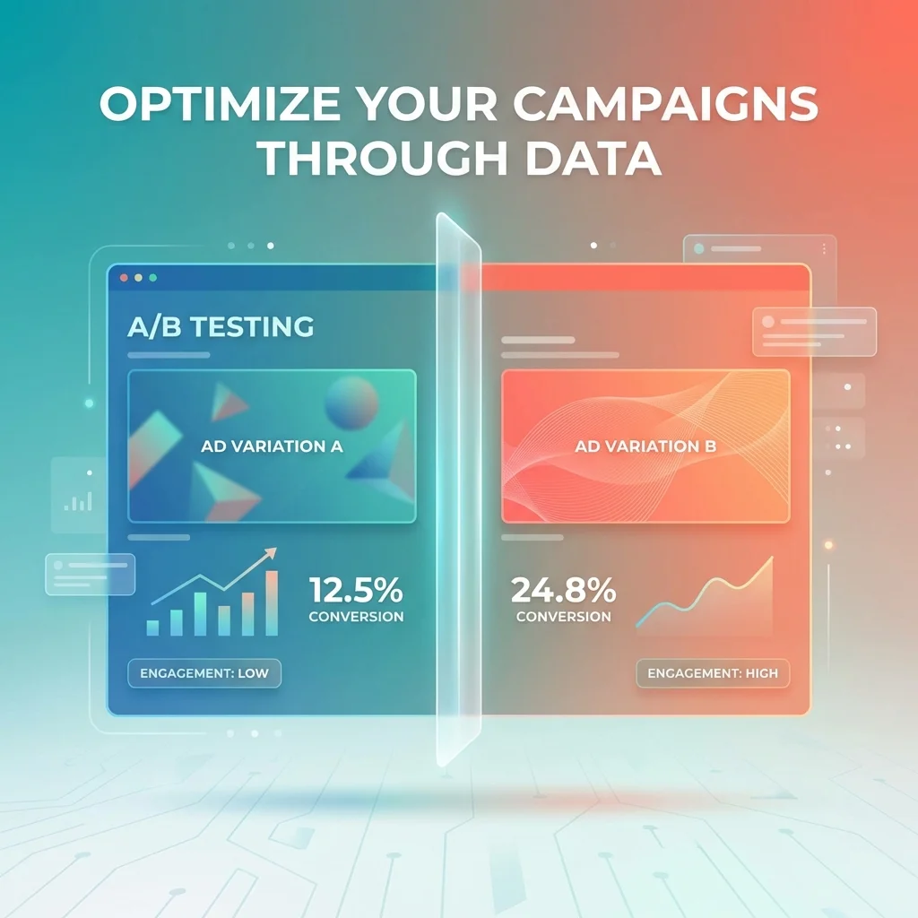 Optimize your campaigns through data-driven testing