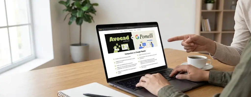 Comparing Avocad and Google Pomelli AI ad generators